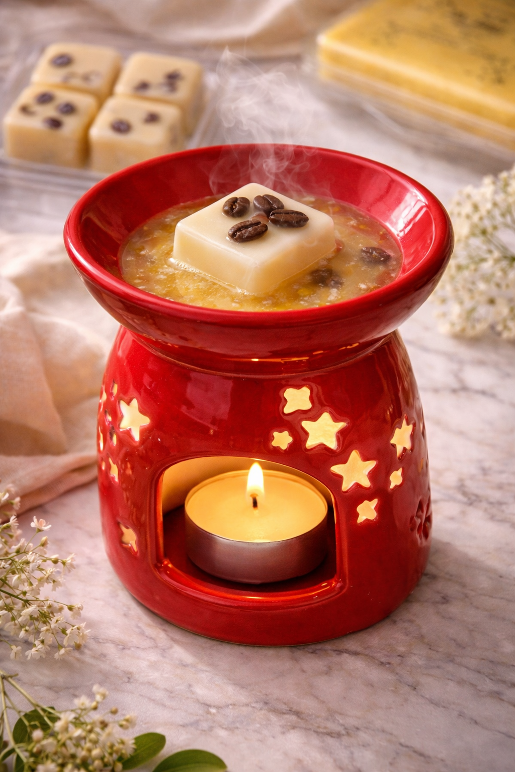 Wax Melts Morning Coffe Soy Wax melts Cafe y Vainilla- Luz del Alba