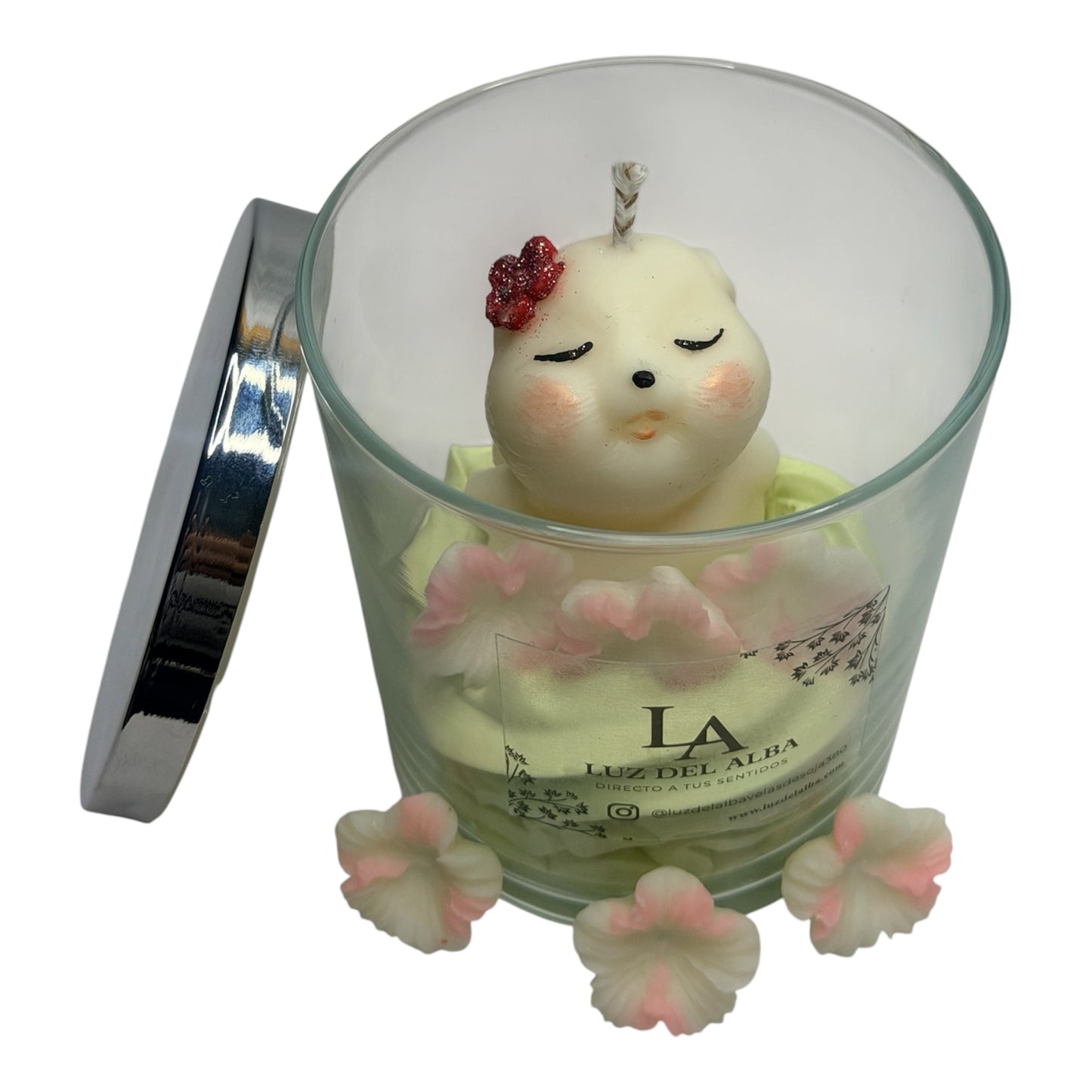 Vela Conejita Aromatica- Floral dulce 200g
