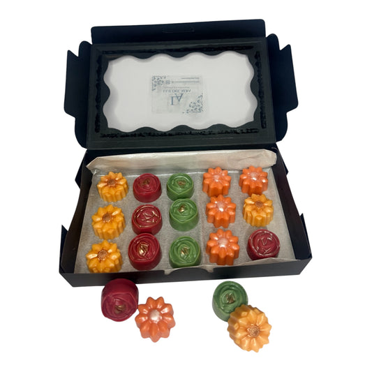Wax Melts Pétalos Rosas y Grosella Negra 110g- Cera de Soja