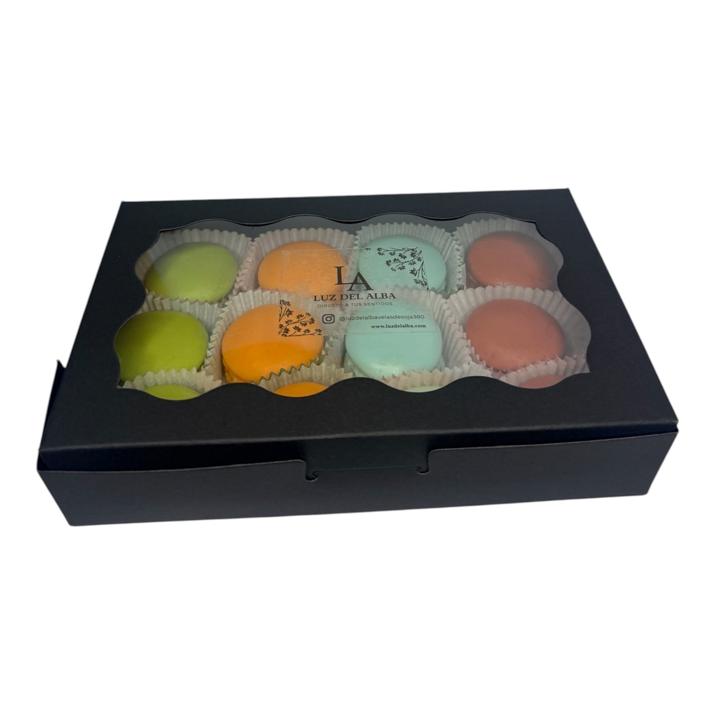 Macarrones Aromaticos de cera- Bambú Citrico 190g