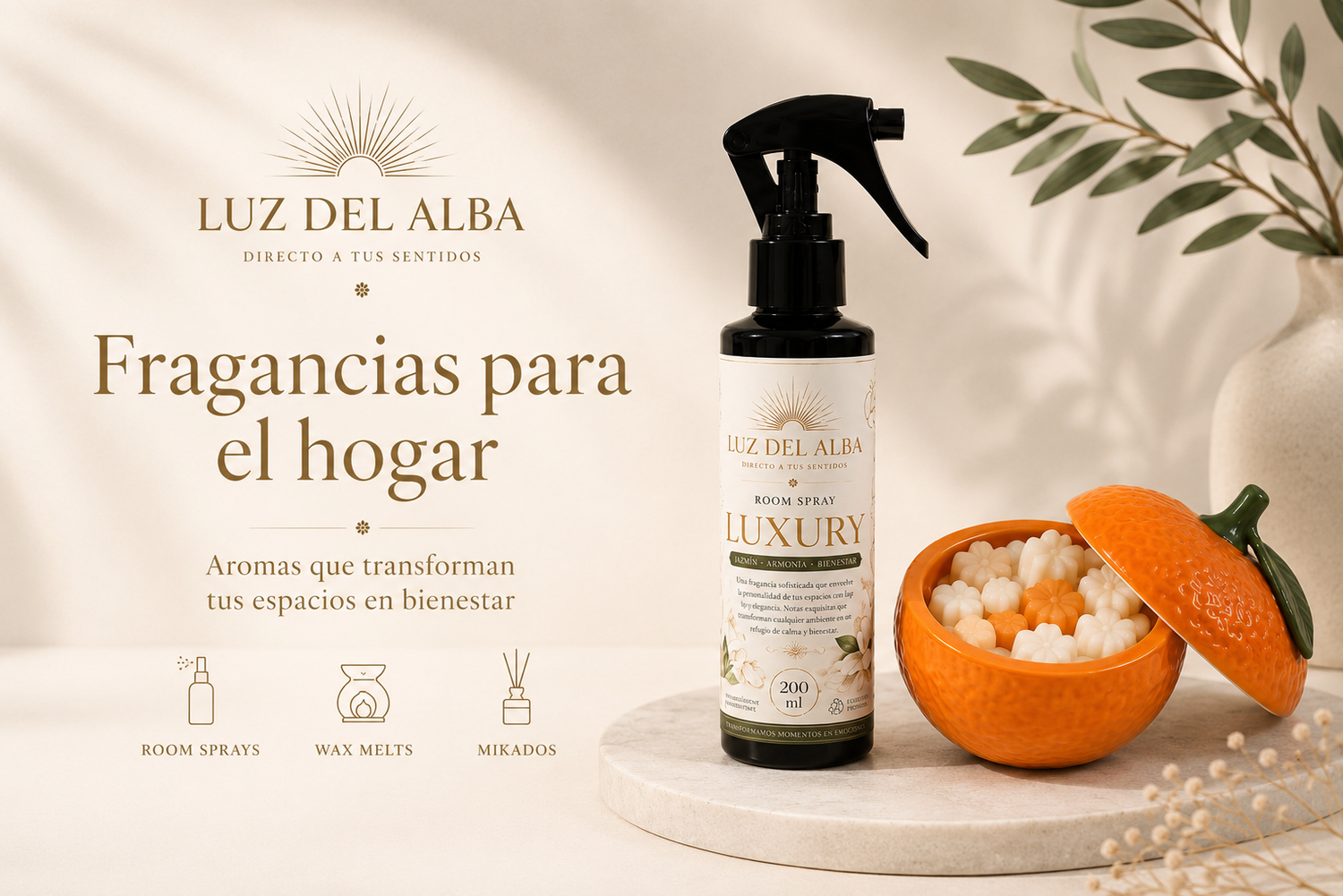 Brumas Aromáticas Textiles- Room Sprays