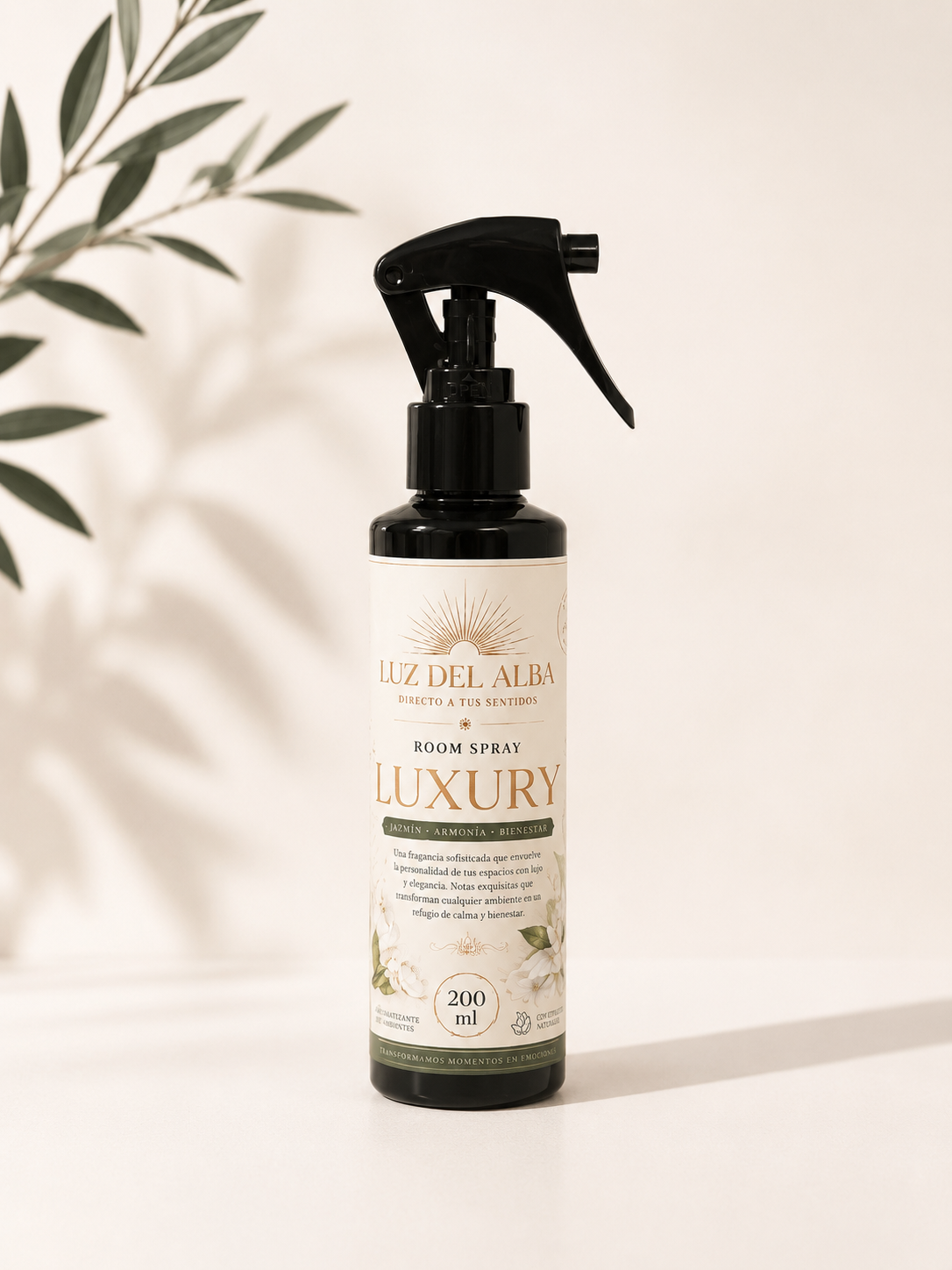 Room Spray Luxury Premium/ Ambientador aromático para Hogar y Textiles- Luz de Alba