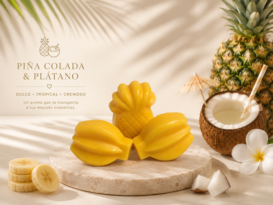 Paraiso tropical Piña colada & Banana- Wax Melts