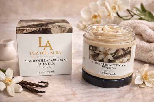 Crema Hidratante Corporal Leche y Vainilla- 200ml