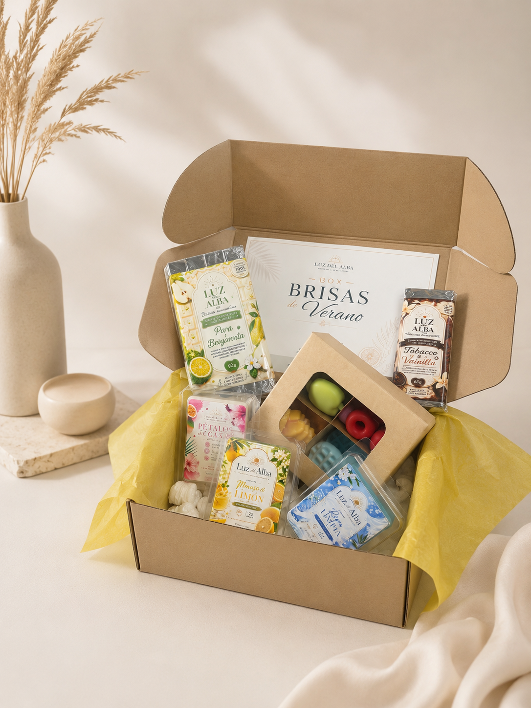 Box brisas de verano- Aromas Tropicales 540 gramos