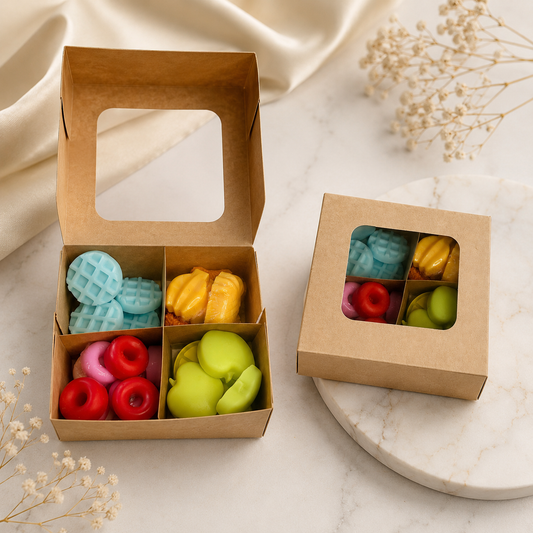 Sweet Melts Box – Wax Melts Artesanales 180 g con Aromas Sorpresa