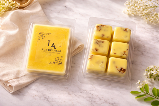 Wax Melts Naranja & Mango- Soy Wax Melts Frutales para Quemadores - Luz del Alba