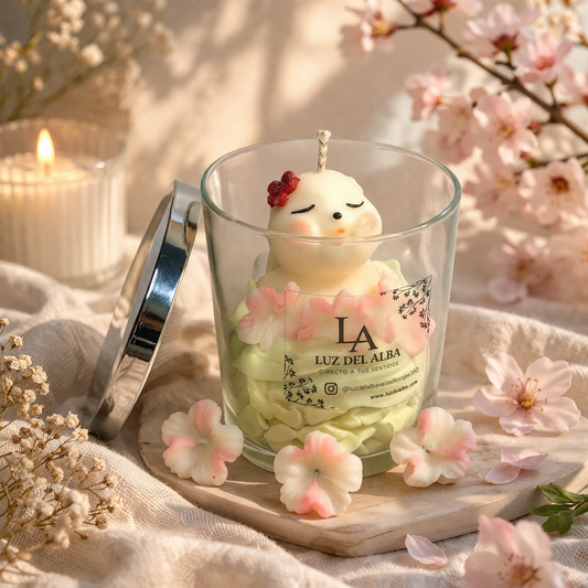 Vela Conejita Aromatica- Floral dulce 200g