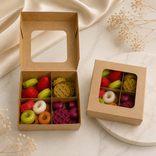 Sweet Melts Box – Wax Melts Artesanales 180 g con Aromas Sorpresa