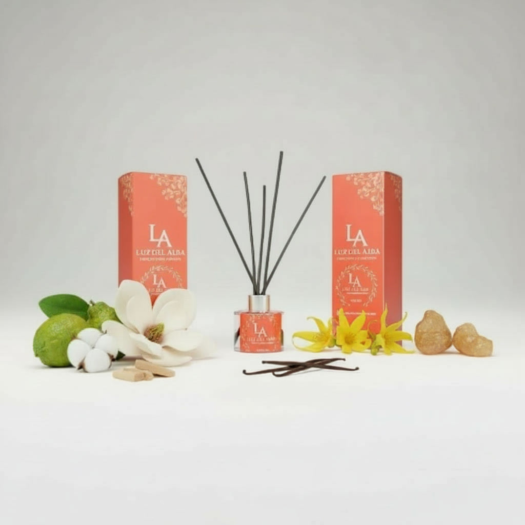 MIKADO LUXURY-100ML ambientador de hogar con aroma sofisticado y elegante, decorando espacios con estilo.