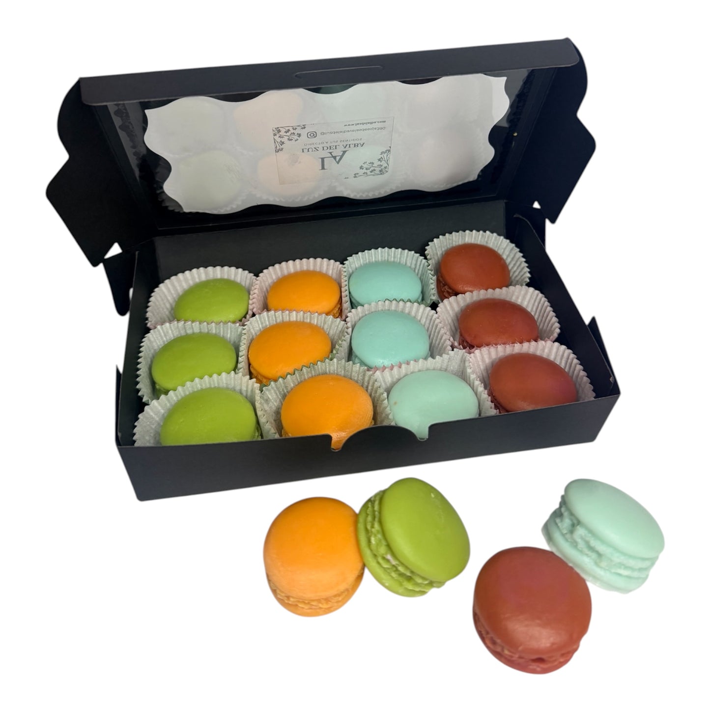 Macarrones Aromaticos de cera- Bambú Citrico 190g