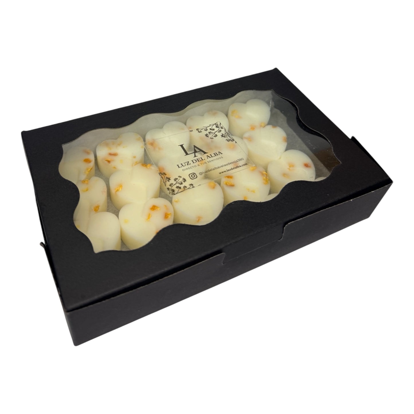 Wax melts Corazon- Bergamota, Lavanda y flor de cerezo Japones