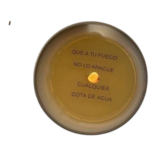 VELA AROMATICA MENSAJE SORPRESA